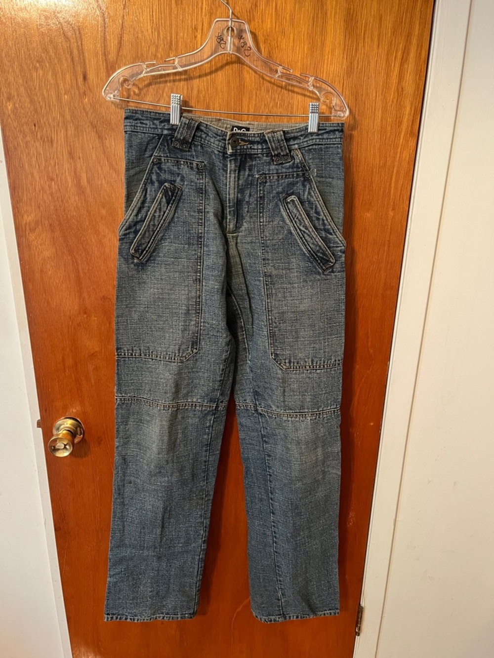 Dolce & Gabbana Men's Relaxed Paneled Denim Jeans. Size 30. Like new